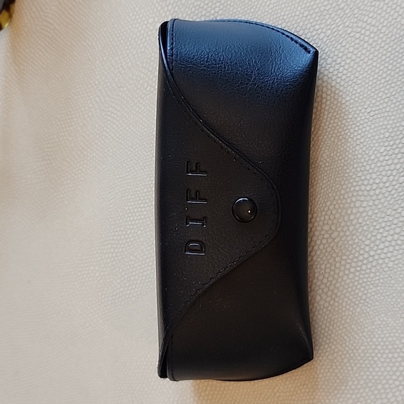 DIFF Carson Amber Tortoise Blue Steel Gradient Polarized Sunglasses - Picture 8 of 14